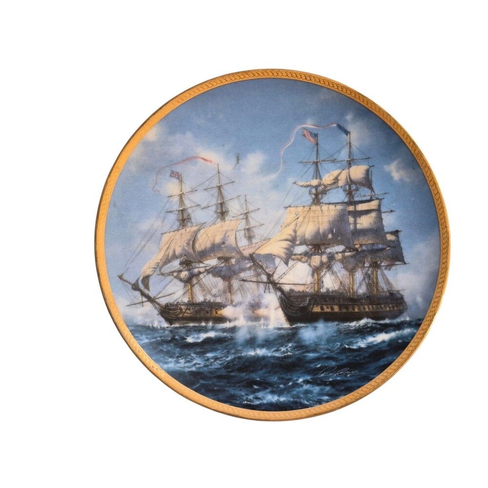 1993 Hamilton Collection "Call to Adventure" Series~ U.S.S. CONSTITUTION